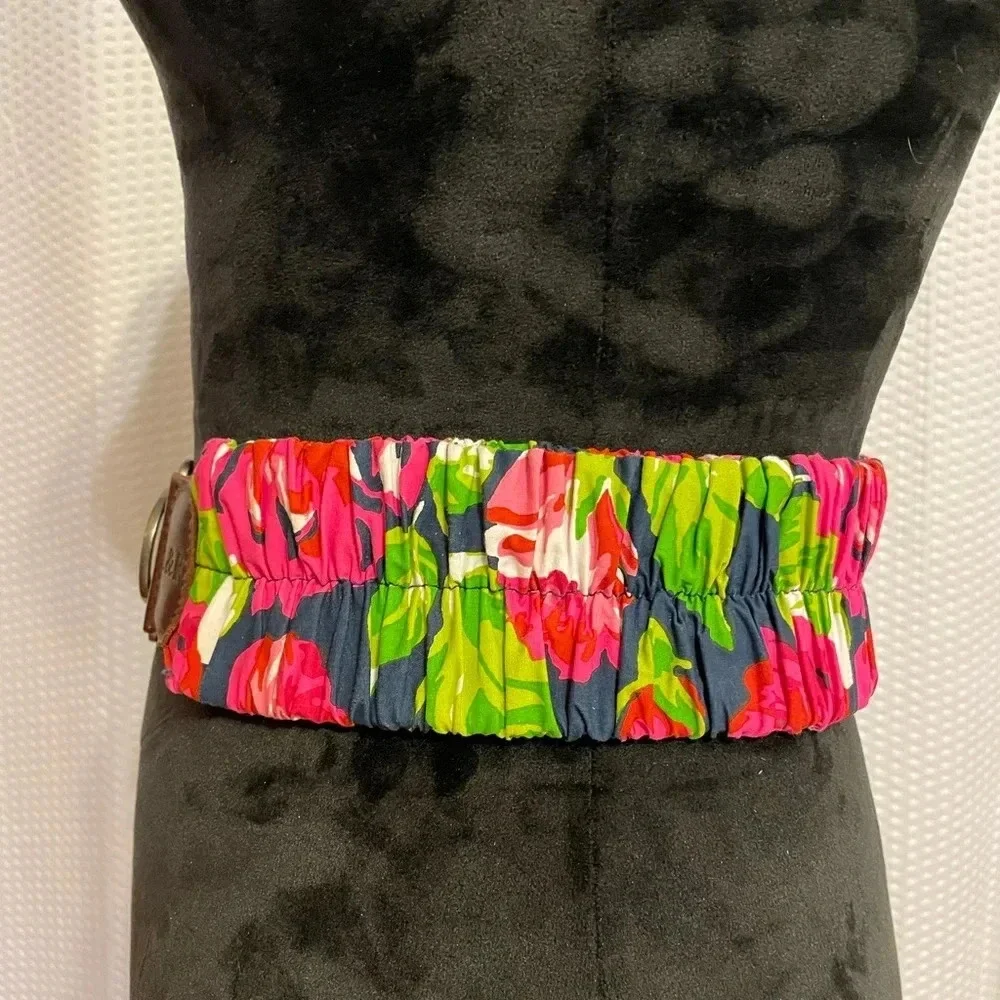 Abercrombie & Fitch Multicolored 2 3/4” Stretch Belt Women’s Size XS/S